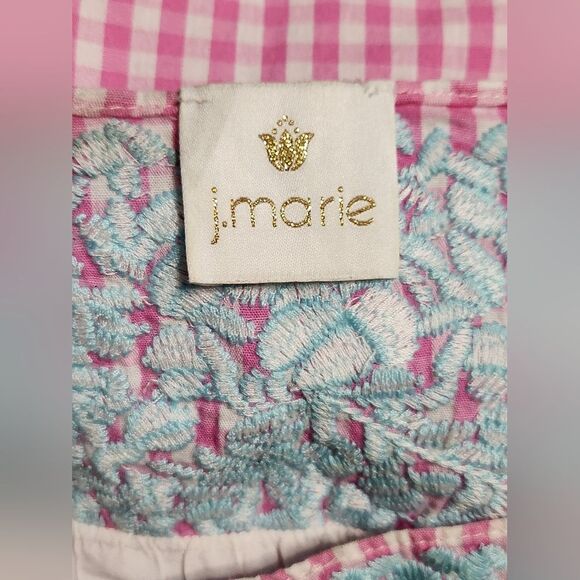 J. Marie embroidered lined slip on dress fits size M - Picture 6 of 7